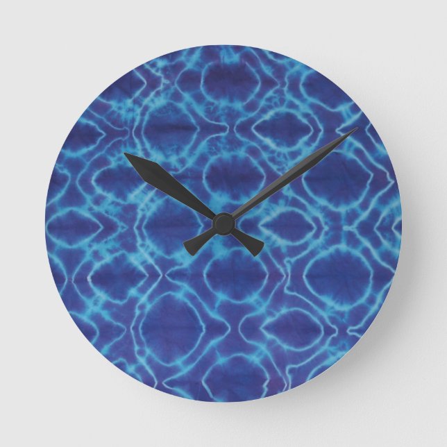 Reloj Redondo Mediano Colas Locas Tye - Púrpura (Anverso)