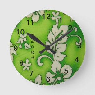 RELOJ REDONDO MEDIANO COLECCIÓN DE LA HAWAIANA DE HAWAII