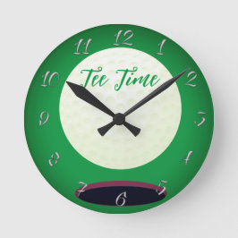Reloj Redondo Mediano Colgado de pared, tiempo de prueba
