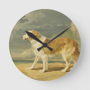 Reloj Redondo Mediano collie Áspero-revestido, 1809 (aceite a bordo)