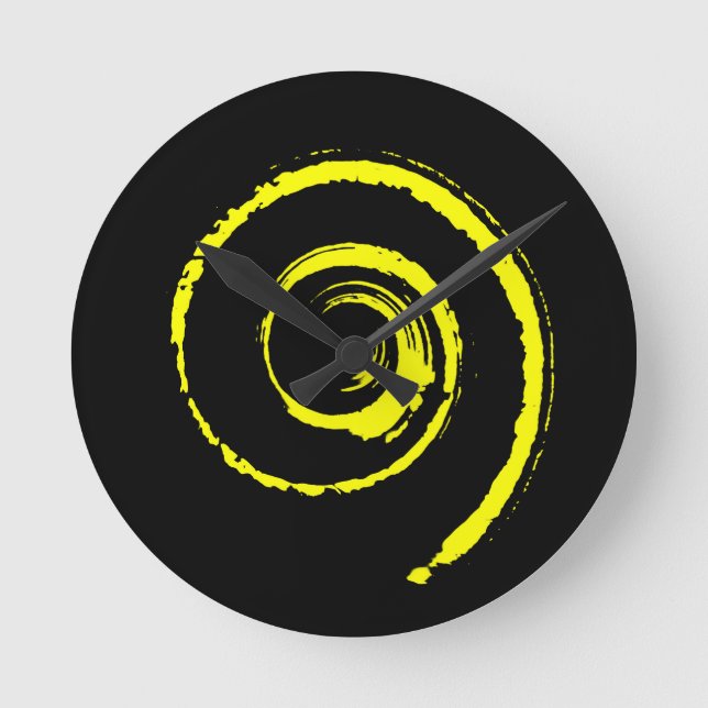 Reloj Redondo Mediano Coloridas tortillas (Anverso)