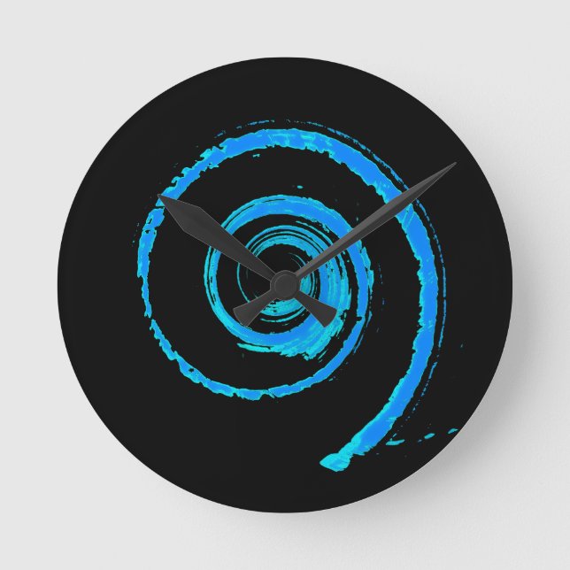 Reloj Redondo Mediano Coloridas tortillas (Anverso)