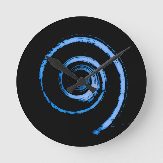 Reloj Redondo Mediano Coloridas tortillas (Anverso)