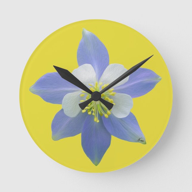 Reloj Redondo Mediano Columbina 2 (Anverso)