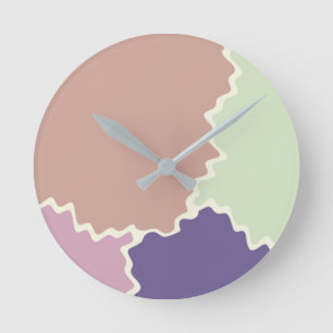 Reloj Redondo Mediano Combinación de colores sumergidos