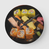 Comida en bruto de sushi comida japonesa deliciosa