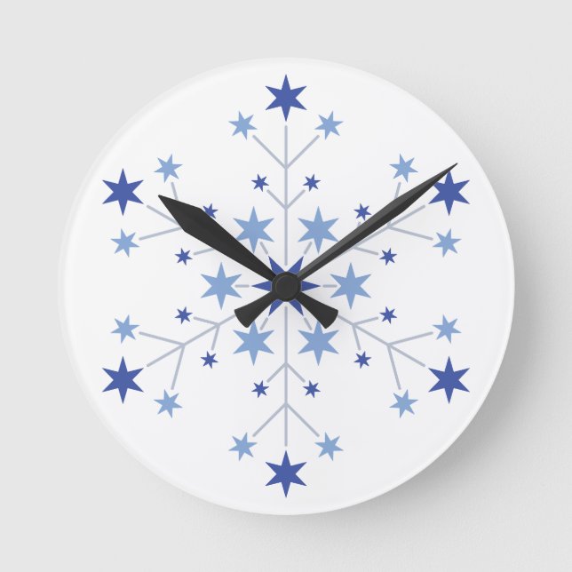 Reloj Redondo Mediano Comienzos Estelares: (Anverso)