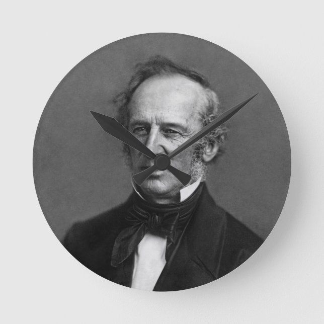 Reloj Redondo Mediano Commodore Cornelius Vanderbilt Portrait circa 1850 (Anverso)