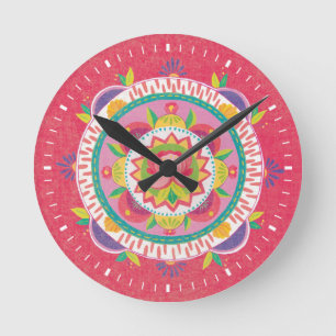 Reloj Redondo Mediano Como Frida II