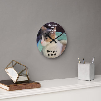 Reloj Redondo Mediano ¿Cómo te sientes?