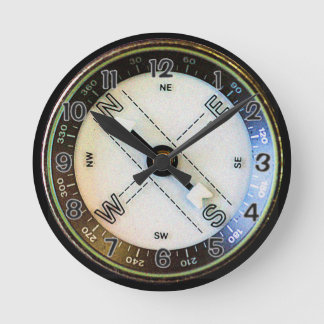 Reloj Redondo Mediano Compass Clock