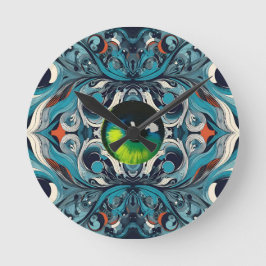 Reloj Redondo Mediano Contraataque de Cataract - Arte de Ken Gage