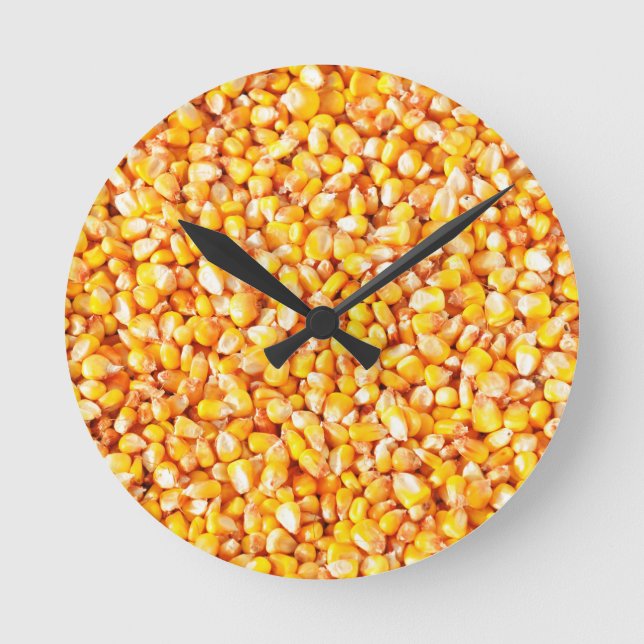 Reloj Redondo Mediano Corn texture (Anverso)
