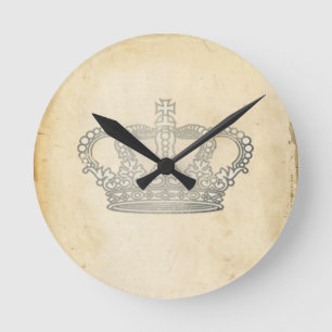 Reloj Redondo Mediano Corona vintage