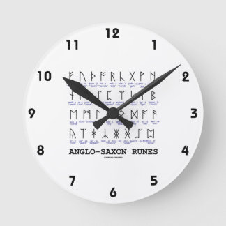 Reloj Redondo Mediano Correras anglosajonas (Criptografía Lingüística)