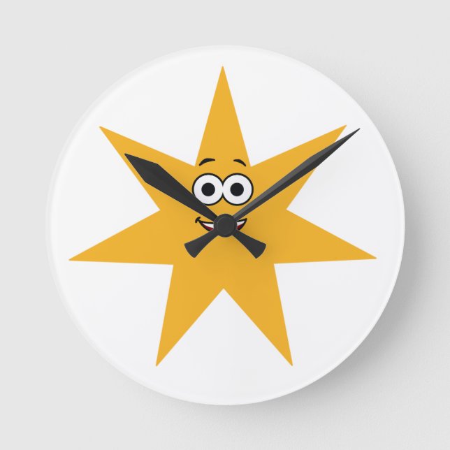 Reloj Redondo Mediano Cosmo Round Wall Clock (Anverso)