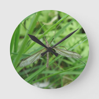 Reloj Redondo Mediano Crane Fly Wall Clock