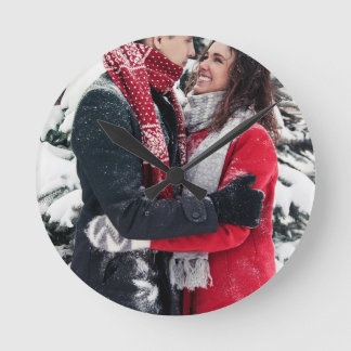 Reloj Redondo Mediano Crear su propia foto Personalizado