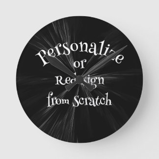 Reloj Redondo Mediano Crear su propio Personalizado