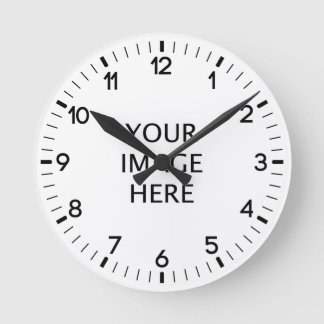 Reloj Redondo Mediano Crear su propio personalizado