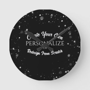 Reloj Redondo Mediano Crear un Personalizado personalizado