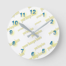 Reloj Redondo Mediano Create Your Own Amazing Image Template