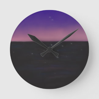 Reloj Redondo Mediano Crepúsculo