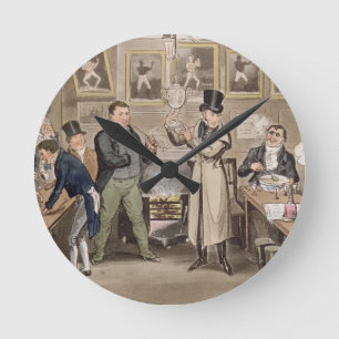 Reloj Redondo Mediano Cribb's Parlour: Tom introducing Jerry and Logic t