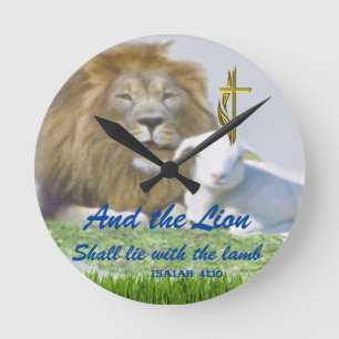 Reloj Redondo Mediano cristiano