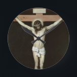 Reloj Redondo Mediano Cristo en la cruz, c.1630<br><div class="desc">Número de colección de la imagen:  XJL44945 Cristo en la cruz,  c.1630 (aceite en lona). Velázquez,  1599-1660) aceites de Diego Rodriguez de Silva y (en lona. Prado,  Madrid,  España.  17mo</div>