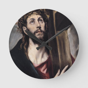 Reloj Redondo Mediano Cristo_llevando_la_cruz_1580