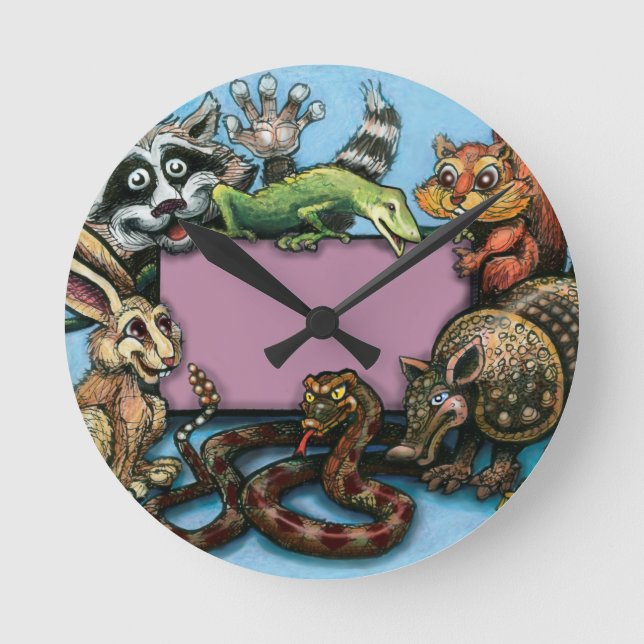 Reloj Redondo Mediano Critómetros (Anverso)