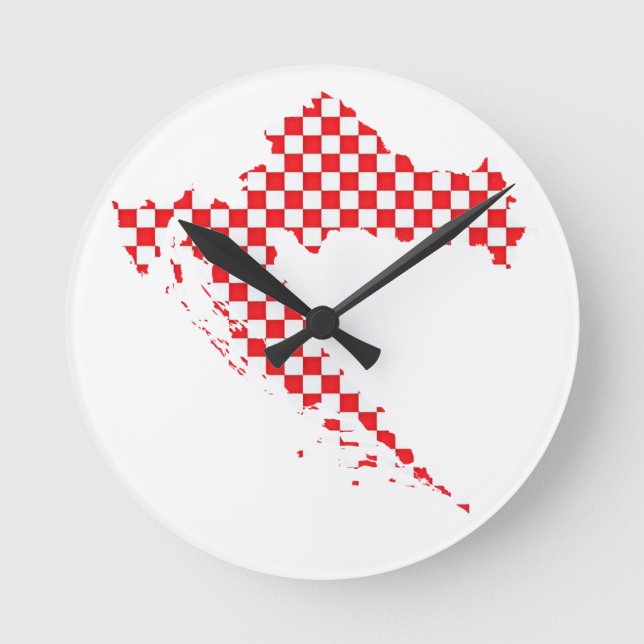 Reloj Redondo Mediano Croatia hrvatska kroatien hrv hr adria turism sea (Anverso)