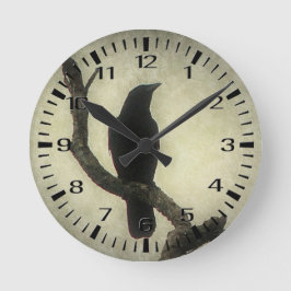 Reloj Redondo Mediano Crow