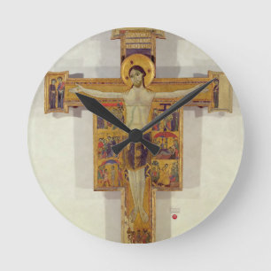 Reloj Redondo Mediano Crucifixión, escuela toscana, segunda mitad del