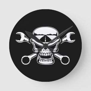 Reloj Redondo Mediano Cruz-Llaves de Chromeboy