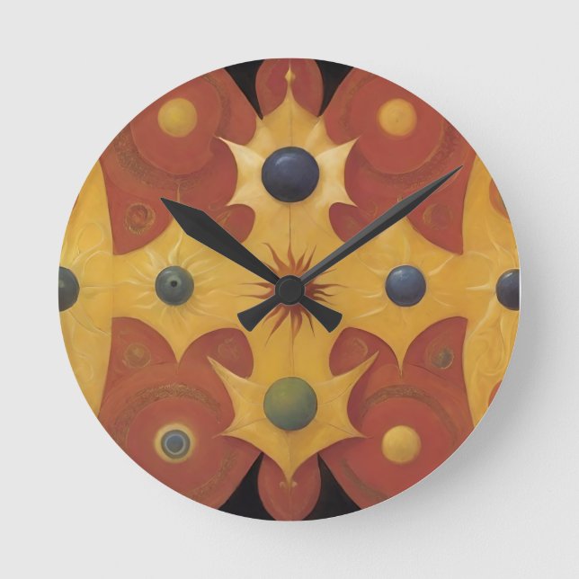 Reloj Redondo Mediano cruzar (Anverso)
