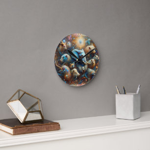 Reloj Redondo Mediano Cuadros de arte y decoración de paredes