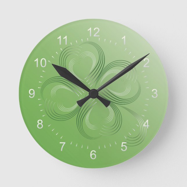 Reloj Redondo Mediano Cuádruple Lazo (Anverso)