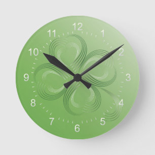 Reloj Redondo Mediano Cuádruple Lazo