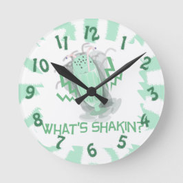Reloj Redondo Mediano ¿Cuál es Shakin? ¡Milkshakin!