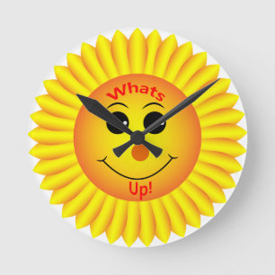 Reloj Redondo Mediano ¡Cuál está para arriba!