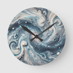 Reloj Redondo Mediano Cuando las estrellas se vuelven artísticas