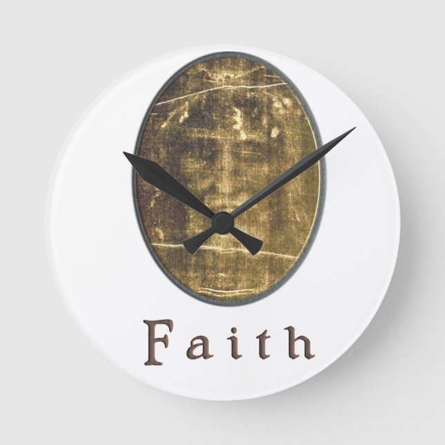 Reloj Redondo Mediano Cubierta de Turín (Anverso)