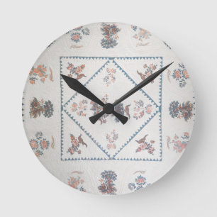 Reloj Redondo Mediano Cuchillo en "Broderie Perse", c.1800 (aplicado, pr
