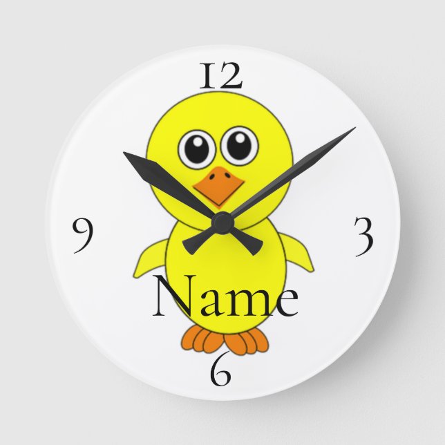 Reloj Redondo Mediano Cuidadoso ladrón_cove (Anverso)