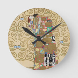 Reloj Redondo Mediano Cumplimiento, Gustav Klimt
