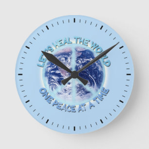 Reloj Redondo Mediano Curemos el mundo...