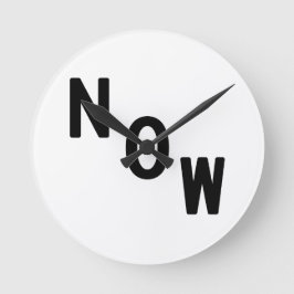 Reloj Redondo Mediano Custome Now Clock