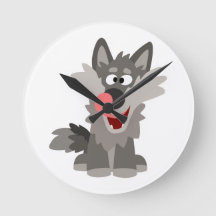 Cute Silly Personalizado Wolf